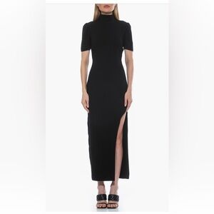 Black cocktail dress